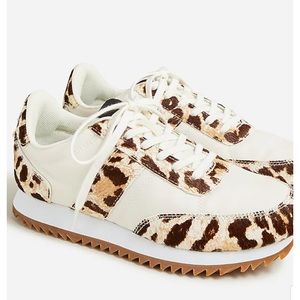 J. Crew Sneaker in Haircalf NIB